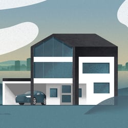 Editorial Illustration The House