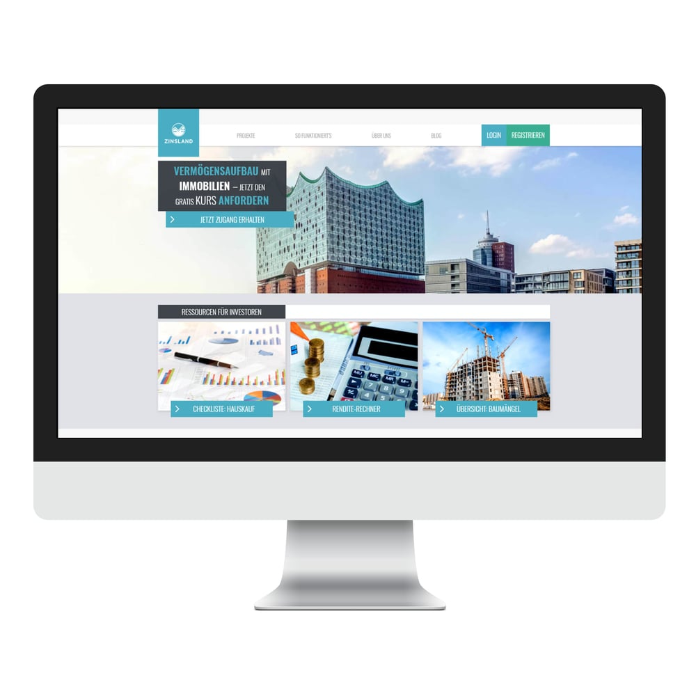 Immobilien-Website