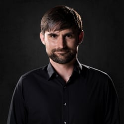 Portrait Selbständiger 3D Designer Dunkel