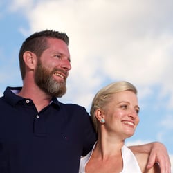 Hochzeitsportrait mit highspeed Sync