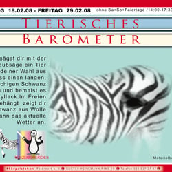 Plakatgestaltung für  Freizeitkindertreff i. d. Südpolstation Feierwerk e.V