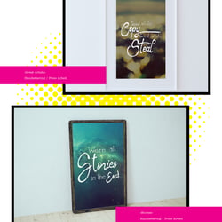 Handlettering / Freie Arbeit