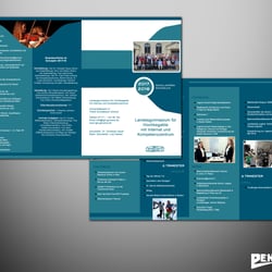 Flyer für Hochschule