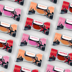 Neuprodukt, illustratives Packaging Design für Jahnke im Auftrag von Cavendish & Harvey