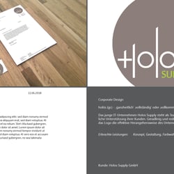 Corporate Identity Holos Supply