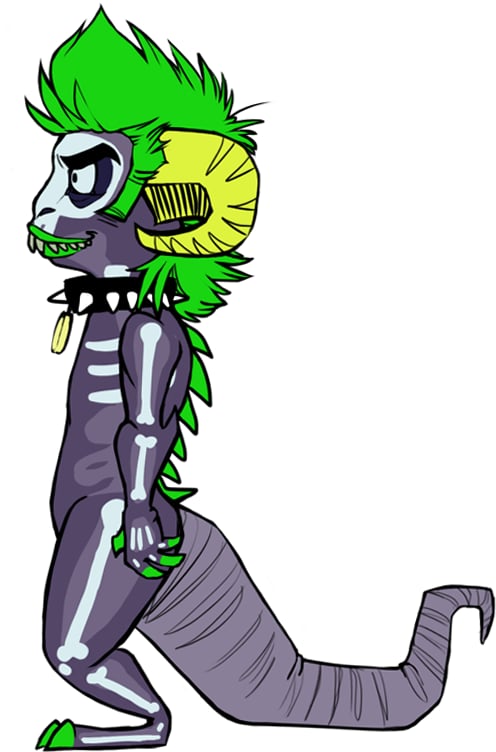 Razzard (Character Design für ein XBox 360 Spiel)
