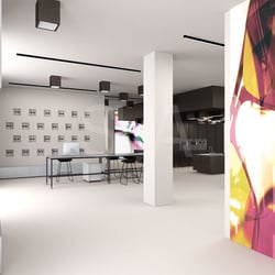 Designkonzept für ein Brillengeschäft