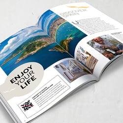 Geotoura Online Reisebüro; Beispiel Magazin