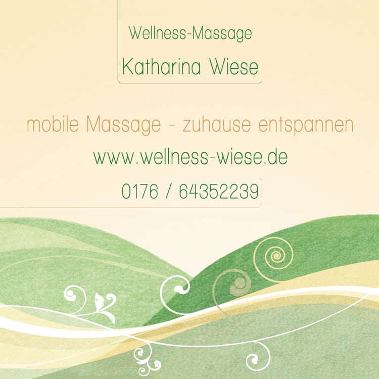 massage wiese flyer