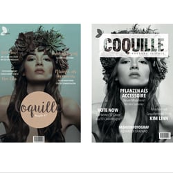 Coquille – das Magazin I Coverdesign
