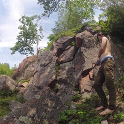Cliff Jumping in Ontario