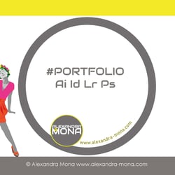 Portfolio Deckblatt Mediengestalterin