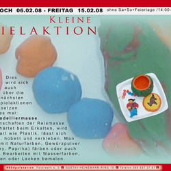 Plakatgestaltung für  Freizeitkindertreff i. d. Südpolstation Feierwerk e.V