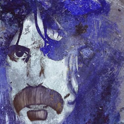 Expreimentelle Portraitillustration von Frank Zappa