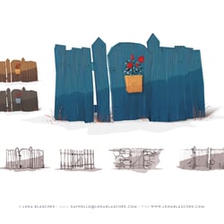 Concept Art für Studentenfilm „Vida“