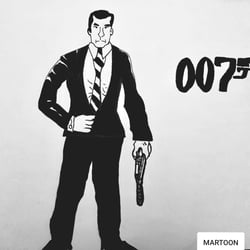 WER SIND SIE??? BOND James Bond (Roger Moore)!
