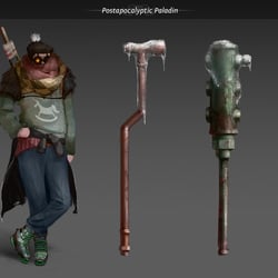 Post-apocalyptic Paladin