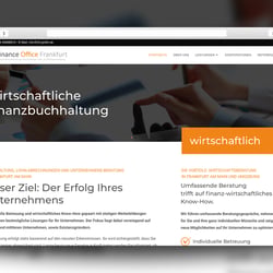 Webdesign: Finance-Office-Frankfurt.de