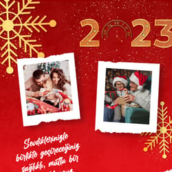 Neujahrs Social Media Designs