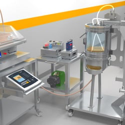 Visualisierung eines Labor für Sartorius Stedim