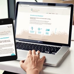 Responsive Webdesign für Querforth – Passende Bewerber.