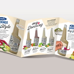 HERO AG: Leporello zur Lancierung der MyStyle Dressings