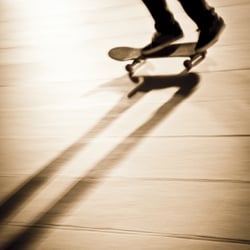 Skateboarding