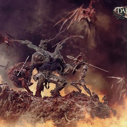Illustration für das „Dark Age“ Tabletop Spiel von CMON