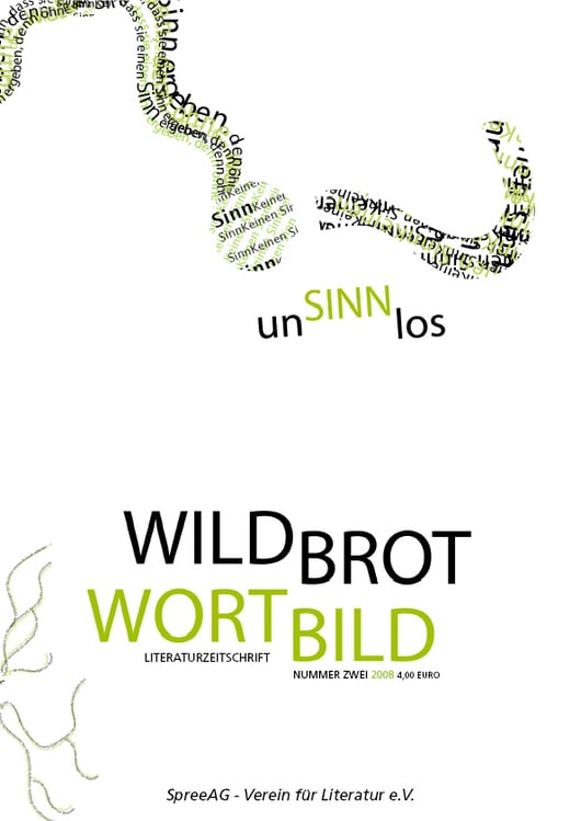 Literaturzeitschrift-Cover