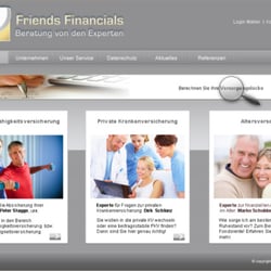 Webdesign für Friends Financials OHG