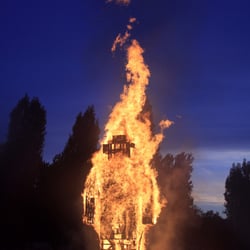 Burn out Man