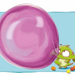 Bubblegum-Monster