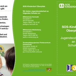 SOS Kinderdorf – FlyerDIN lang „Jugendsozialarbeit“ – 01