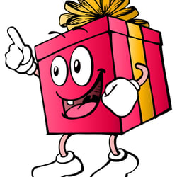 Illustration Geschenk
