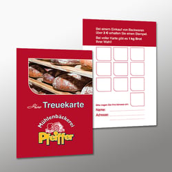 TREUEKARTE 55×85 mm