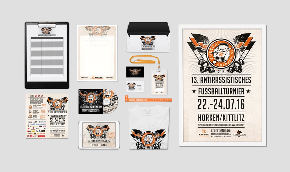 Branding »Fußball grenzenlos« 2016
