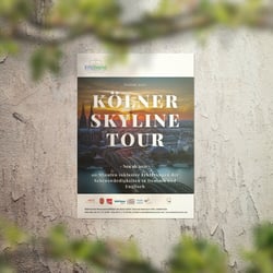 Plakatreihe für Events der Firma „KölnTourist“