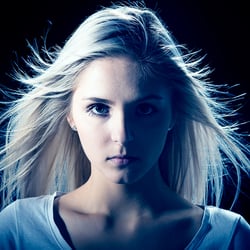 Sandra Portät im Fotostudio