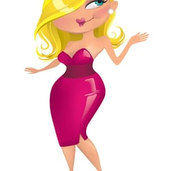 Cartoon girl