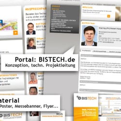 Konzeption, technische Leitung und Teile der Gestaltung bis 2012 für das Netzwerkportal BISTECH.de des ZDH.