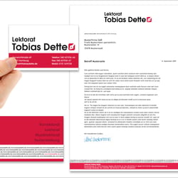 Lektorat Tobias Dette – Corporate Design