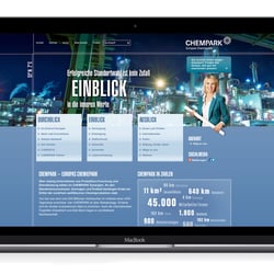 CHEMPARK Investoren Website