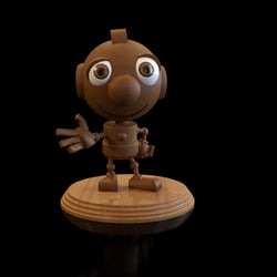 WOODY – Charakter-Figur, bester Freund von ROBBO