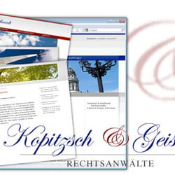 Rechtsanwälte Kopitzsch & Geisthardt – Logo, Webseite