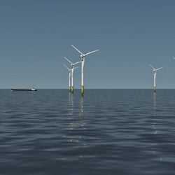 Windkraftanlage offshore