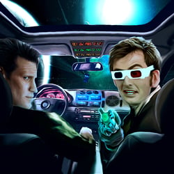 Through space and time
