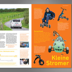 Entwurf der Kundenzeitung STAR der STAWAG