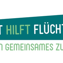 Logoentwicklung Erfurt hilft Flüchtlingen