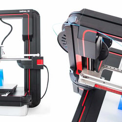 Detail of the 3D-printer