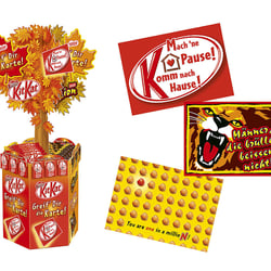 Nestlé Schokoriegel-Promotion